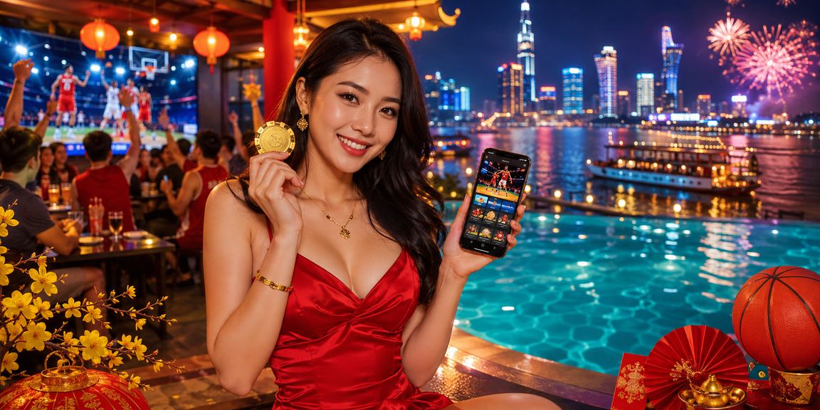 Người hâm mộ bóng rổ vùng Mekong xem kèo trong dịp Tết