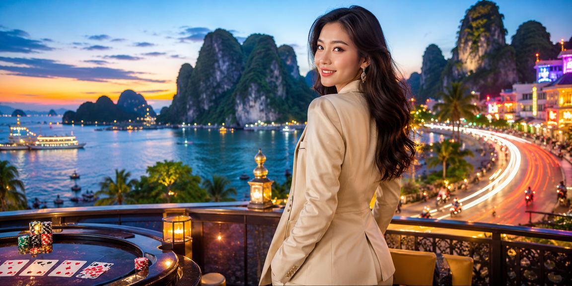 Người chơi bài tại bãi biển Ninh Bình với k52
